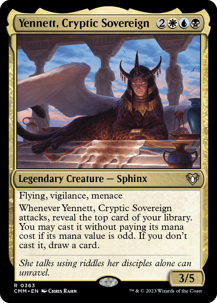 Yennett, Cryptic Sovereign [Commander Masters] | Gam3 Escape