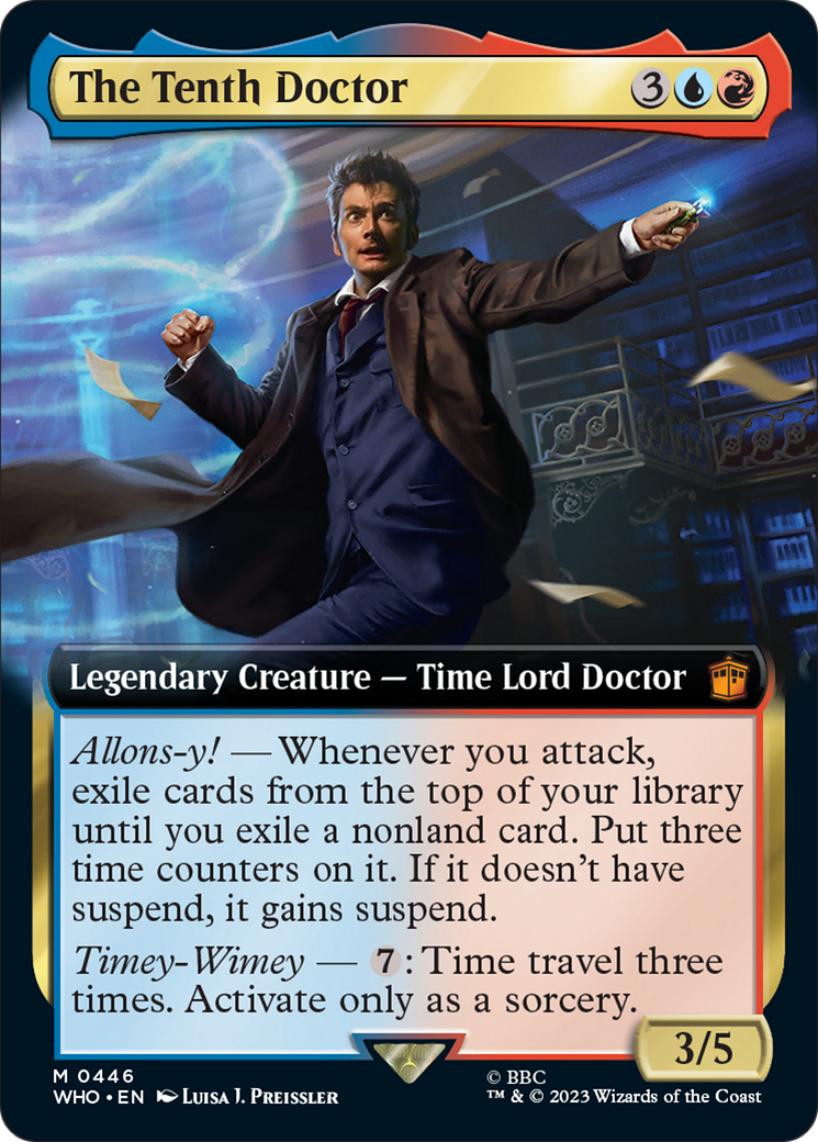 The Tenth Doctor (Extended Art) [Doctor Who] | Gam3 Escape