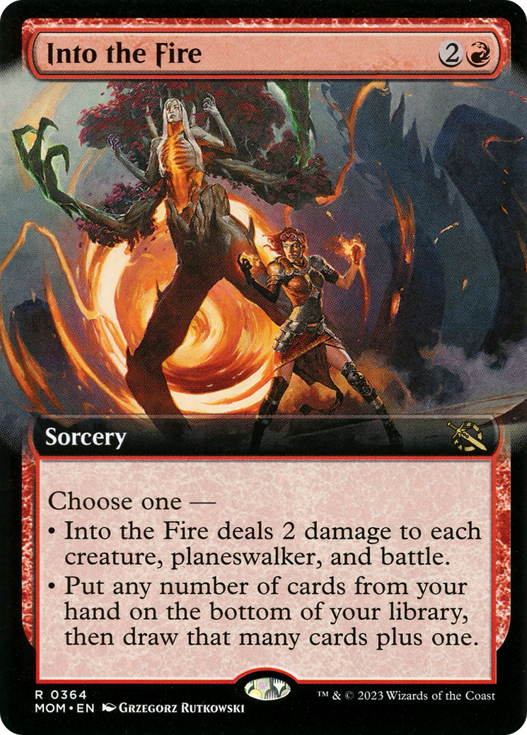 Into the Fire (Extended Art) [March of the Machine] | Gam3 Escape