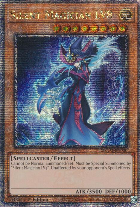 Silent Magician LV8 [MZTM-EN000] Quarter Century Secret Rare | Gam3 Escape