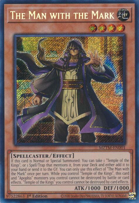 The Man with the Mark [MZTM-EN001] Secret Rare | Gam3 Escape