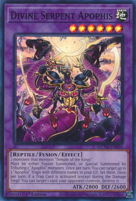 Divine Serpent Apophis [MZTM-EN004] Super Rare | Gam3 Escape