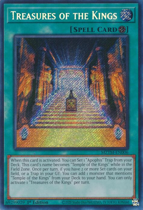 Treasures of the Kings [MZTM-EN006] Secret Rare | Gam3 Escape