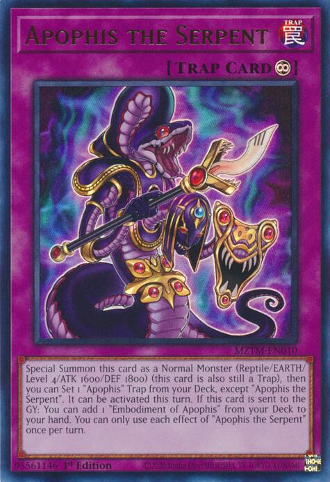 Apophis the Serpent [MZTM-EN010] Ultra Rare | Gam3 Escape