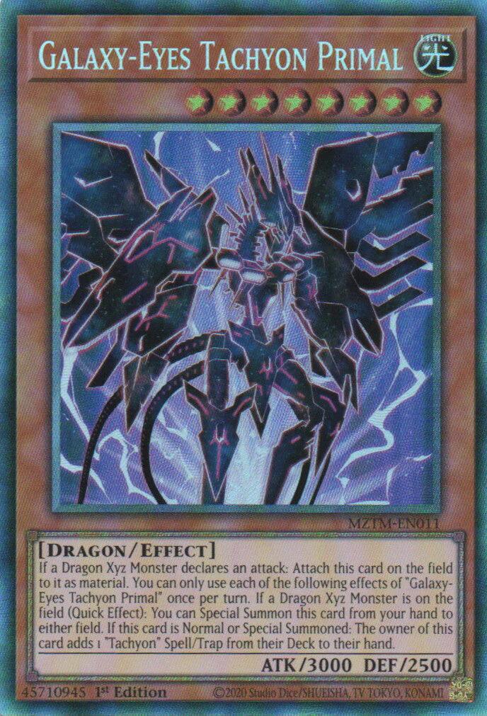 Galaxy-Eyes Tachyon Primal (Collector's Rare) [MZTM-EN011] Collector's Rare | Gam3 Escape
