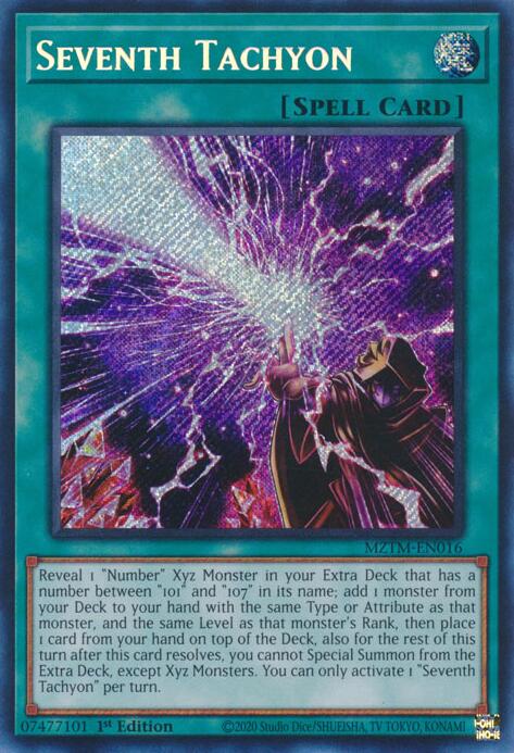 Seventh Tachyon [MZTM-EN016] Secret Rare | Gam3 Escape