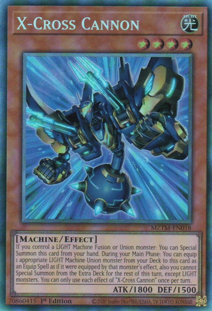 X-Cross Cannon (Collector's Rare) [MZTM-EN018] Collector's Rare | Gam3 Escape
