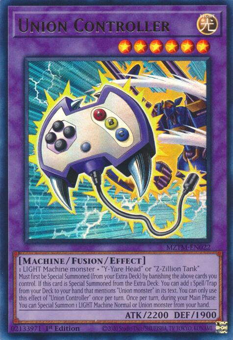 Union Controller [MZTM-EN022] Ultra Rare | Gam3 Escape