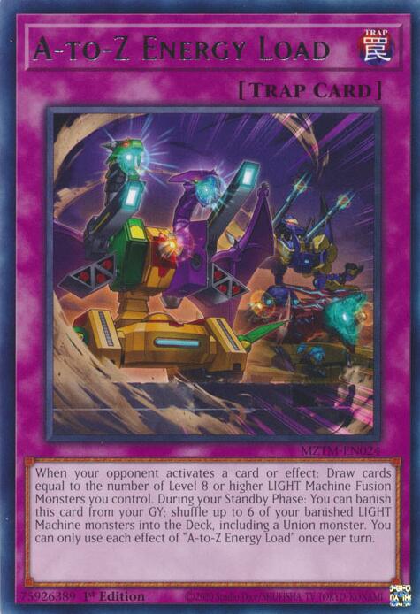 A-to-Z Energy Load [MZTM-EN024] Rare | Gam3 Escape