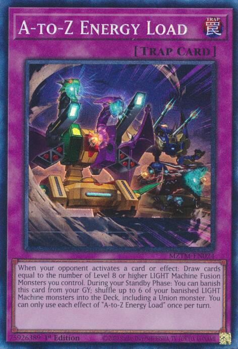 A-to-Z Energy Load (Collector's Rare) [MZTM-EN024] Collector's Rare | Gam3 Escape