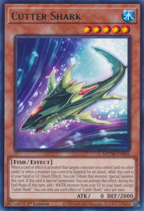 Cutter Shark [MZTM-EN046] Rare | Gam3 Escape