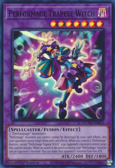 Performage Trapeze Witch [MZTM-EN053] Super Rare | Gam3 Escape