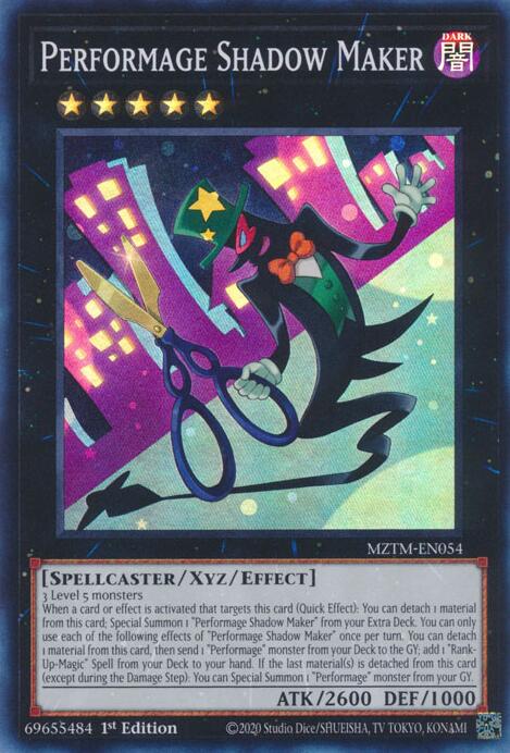 Performage Shadow Maker [MZTM-EN054] Super Rare | Gam3 Escape