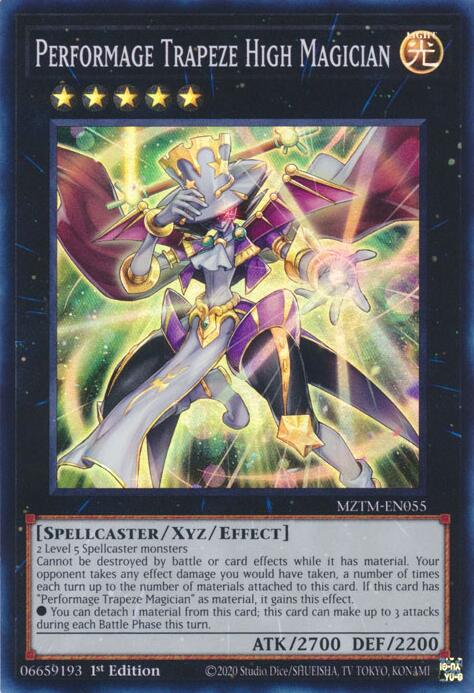 Performage Trapeze High Magician [MZTM-EN055] Super Rare | Gam3 Escape