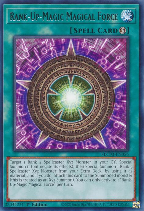 Rank-Up-Magic Magical Force [MZTM-EN056] Rare | Gam3 Escape
