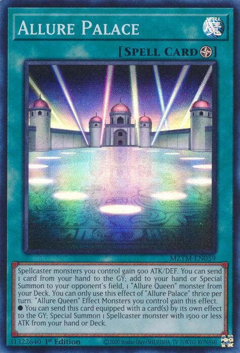 Allure Palace [MZTM-EN059] Super Rare | Gam3 Escape
