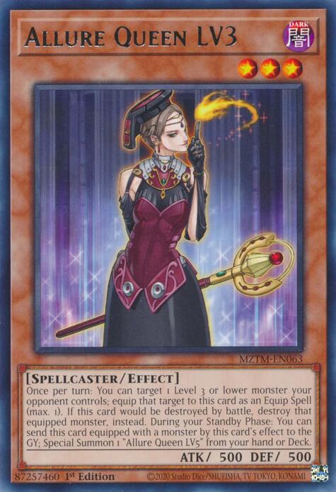 Allure Queen LV3 [MZTM-EN063] Rare | Gam3 Escape