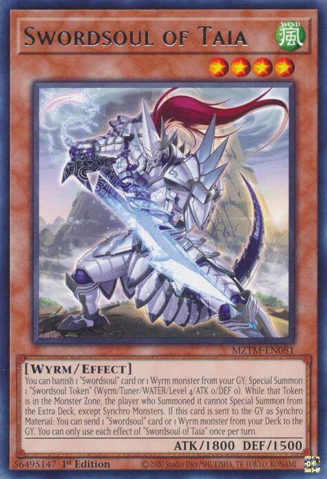 Swordsoul of Taia [MZTM-EN081] Rare | Gam3 Escape