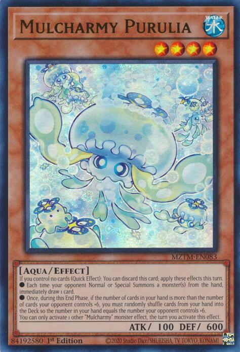 Mulcharmy Purulia [MZTM-EN083] Ultra Rare | Gam3 Escape