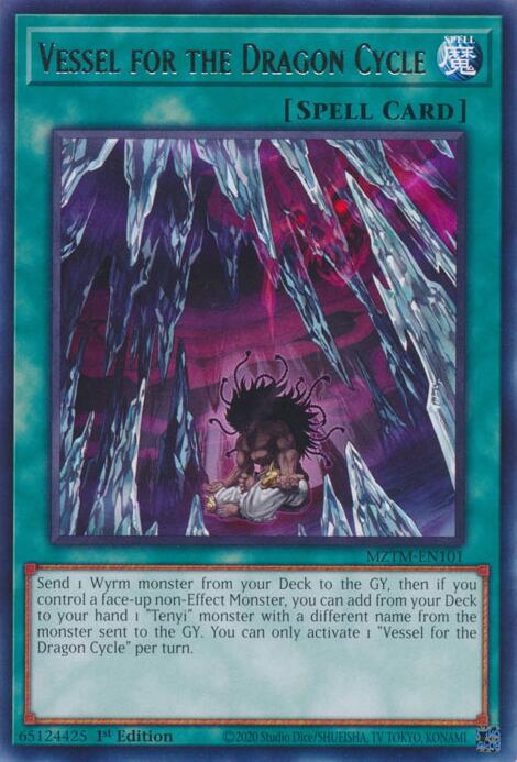 Vessel for the Dragon Cycle [MZTM-EN101] Rare | Gam3 Escape