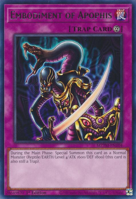 Embodiment of Apophis [MZTM-EN104] Rare | Gam3 Escape