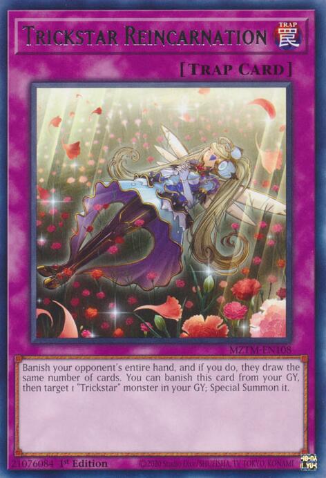 Trickstar Reincarnation [MZTM-EN108] Rare | Gam3 Escape