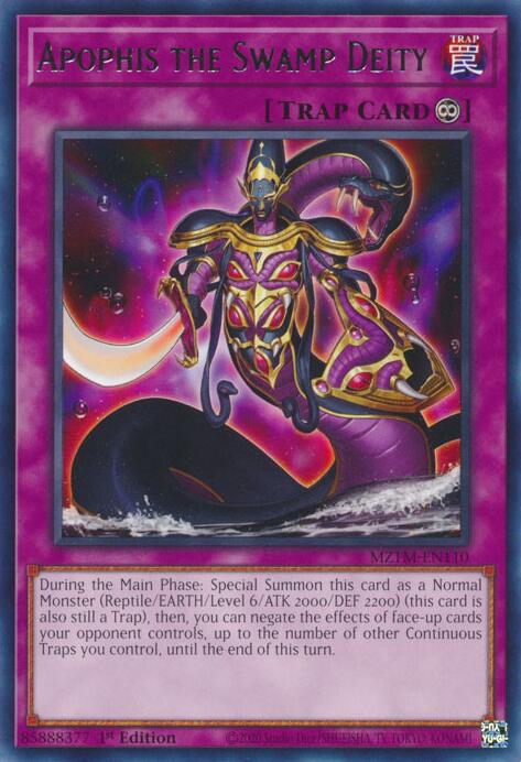 Apophis the Swamp Deity [MZTM-EN110] Rare | Gam3 Escape