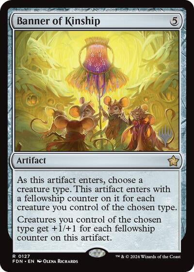 Banner of Kinship (Promo Pack) [Foundations Promos] | Gam3 Escape