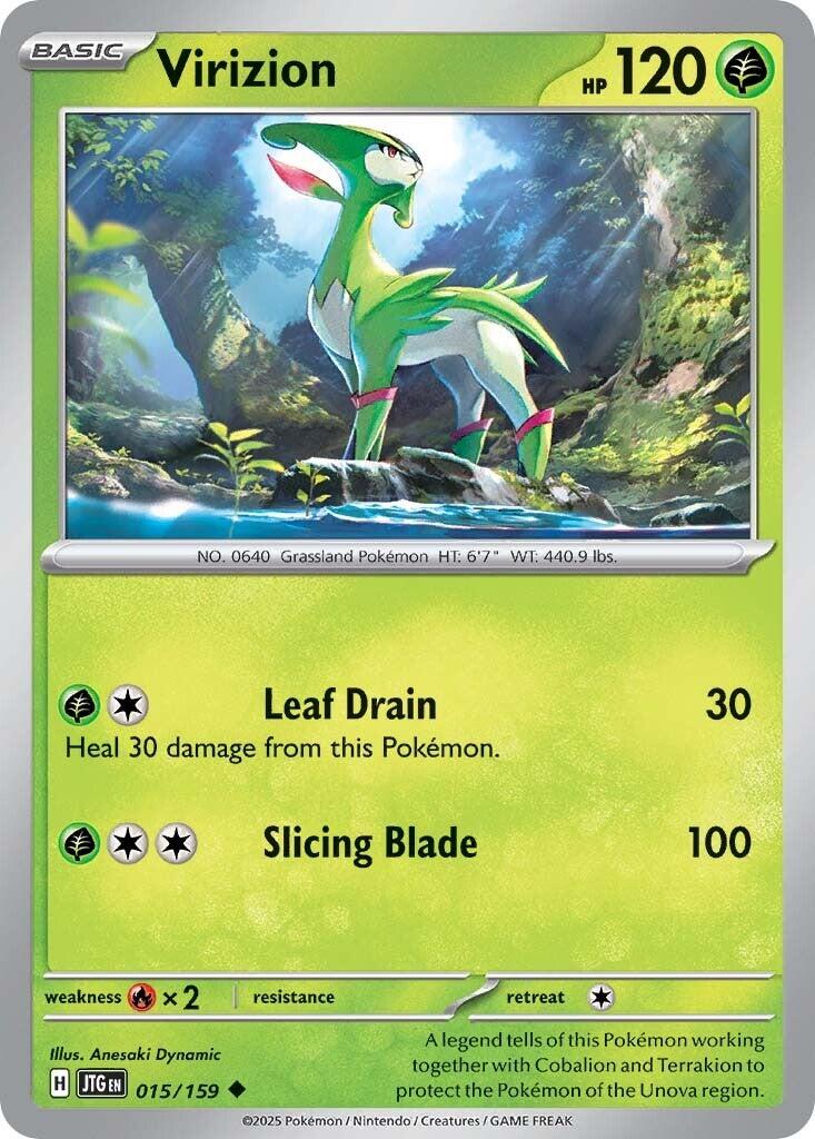 Virizion (015/159) [Scarlet & Violet: Journey Together] | Gam3 Escape
