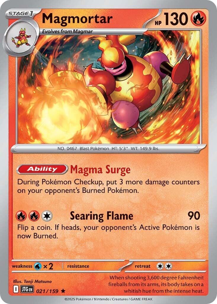 Magmortar (021/159) [Scarlet & Violet: Journey Together] | Gam3 Escape