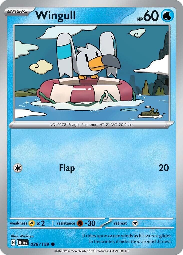 Wingull (038/159) [Scarlet & Violet: Journey Together] | Gam3 Escape