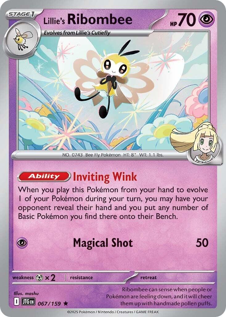 Lillie's Ribombee (067/159) [Scarlet & Violet: Journey Together] | Gam3 Escape