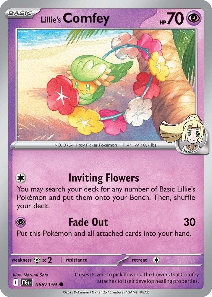Lillie's Comfey (068/159) [Scarlet & Violet: Journey Together] | Gam3 Escape