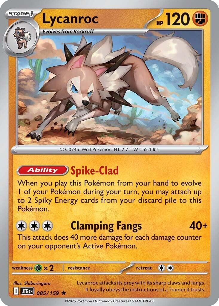 Lycanroc (085/159) [Scarlet & Violet: Journey Together] | Gam3 Escape