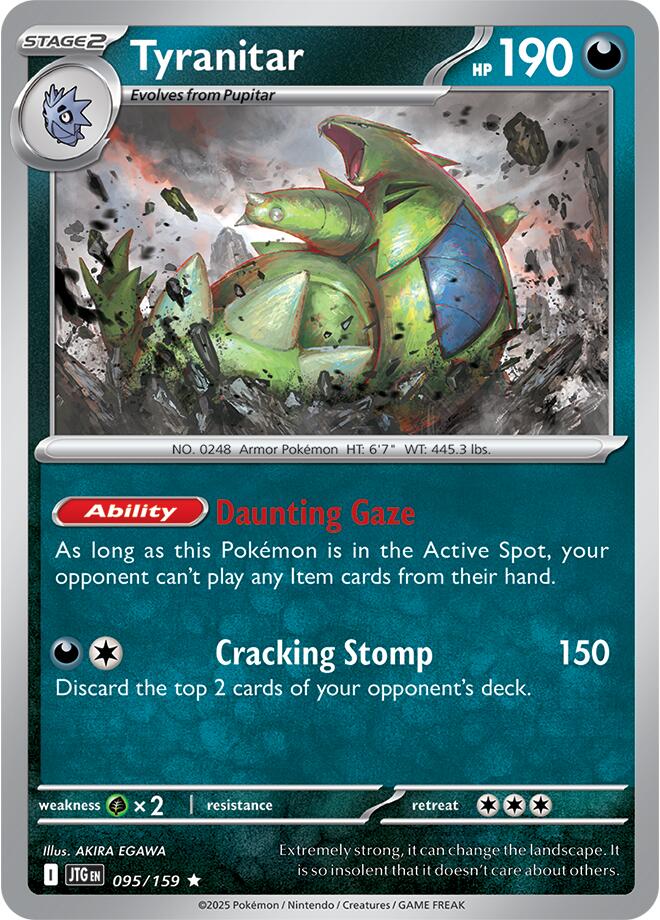 Tyranitar (095/159) [Scarlet & Violet: Journey Together] | Gam3 Escape