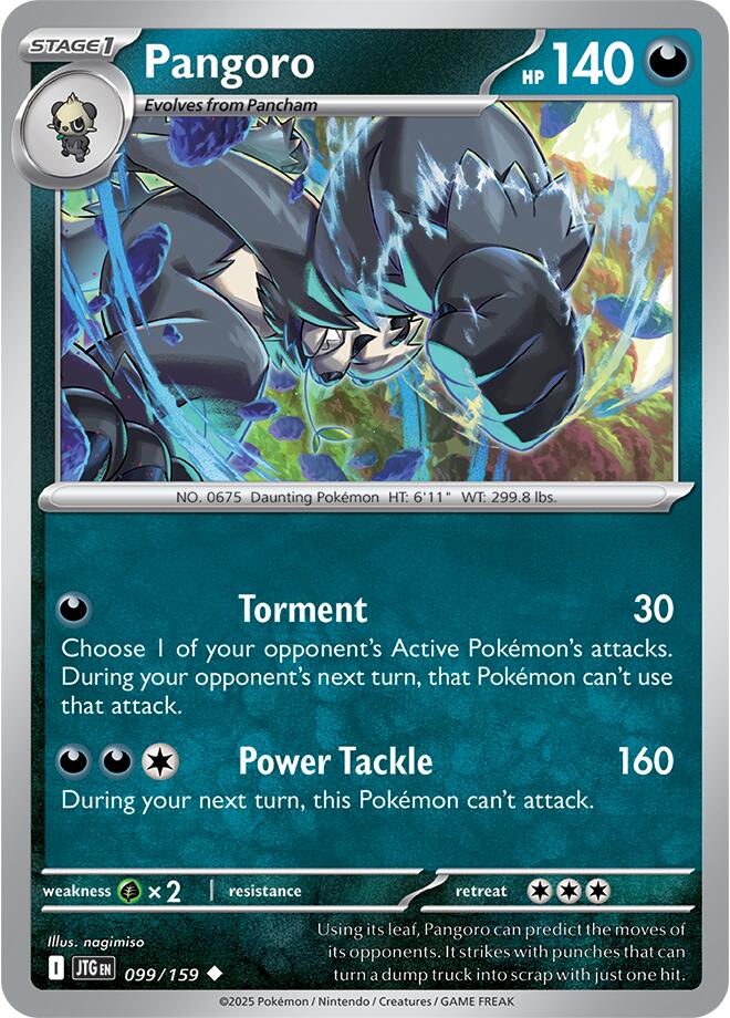 Pangoro (099/159) [Scarlet & Violet: Journey Together] | Gam3 Escape