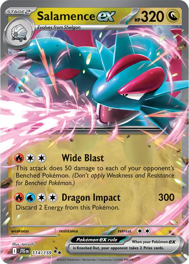 Salamence ex (114/159) [Scarlet & Violet: Journey Together] | Gam3 Escape