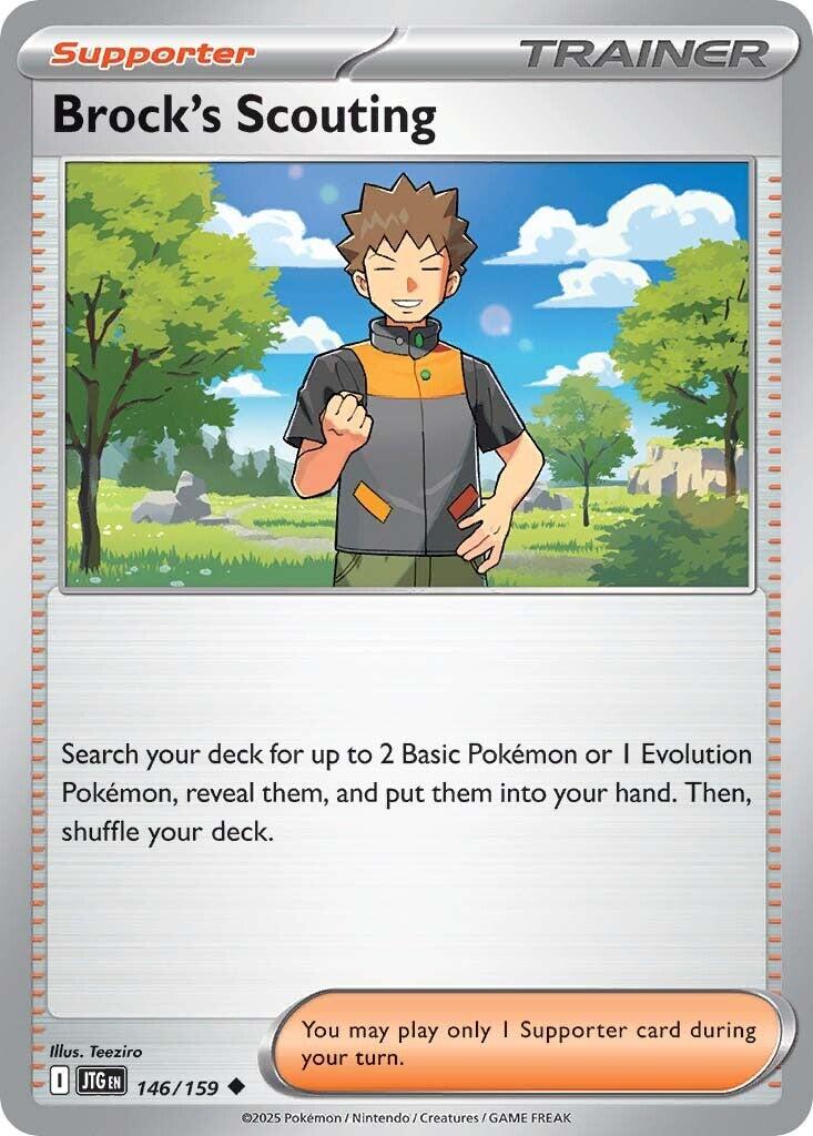 Brock's Scouting (146/159) [Scarlet & Violet: Journey Together] | Gam3 Escape