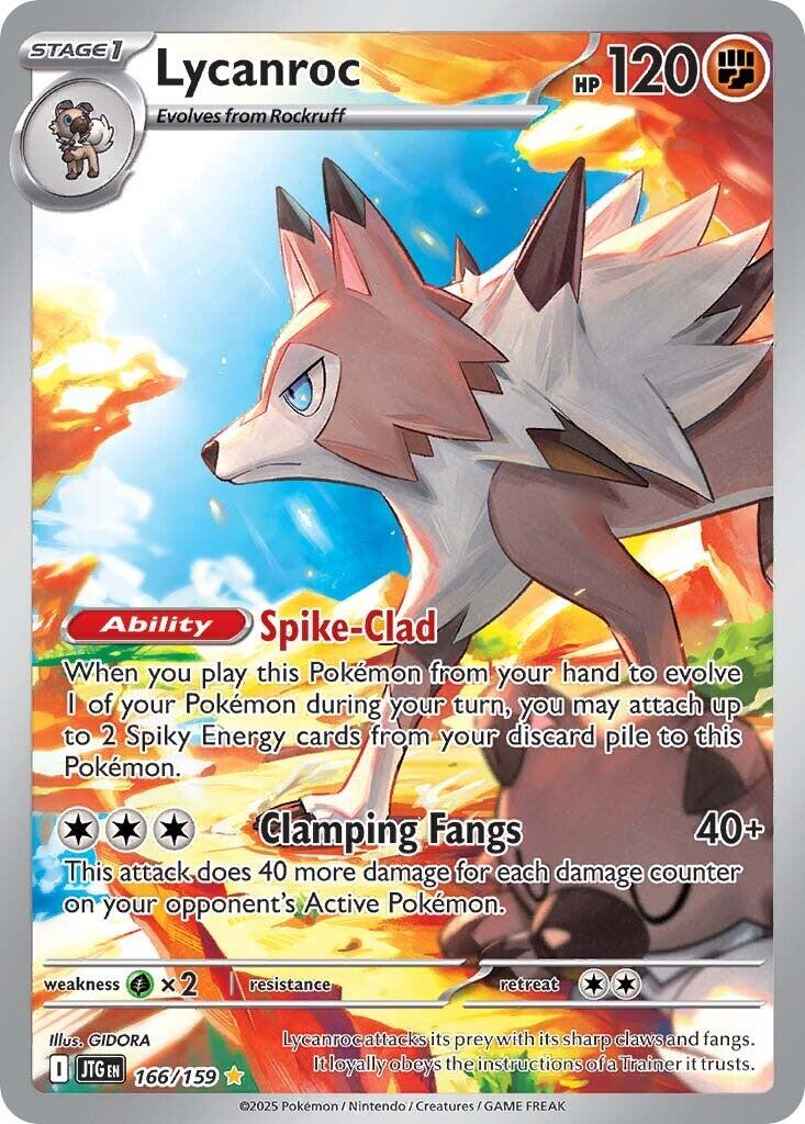 Lycanroc (166/159) [Scarlet & Violet: Journey Together] | Gam3 Escape