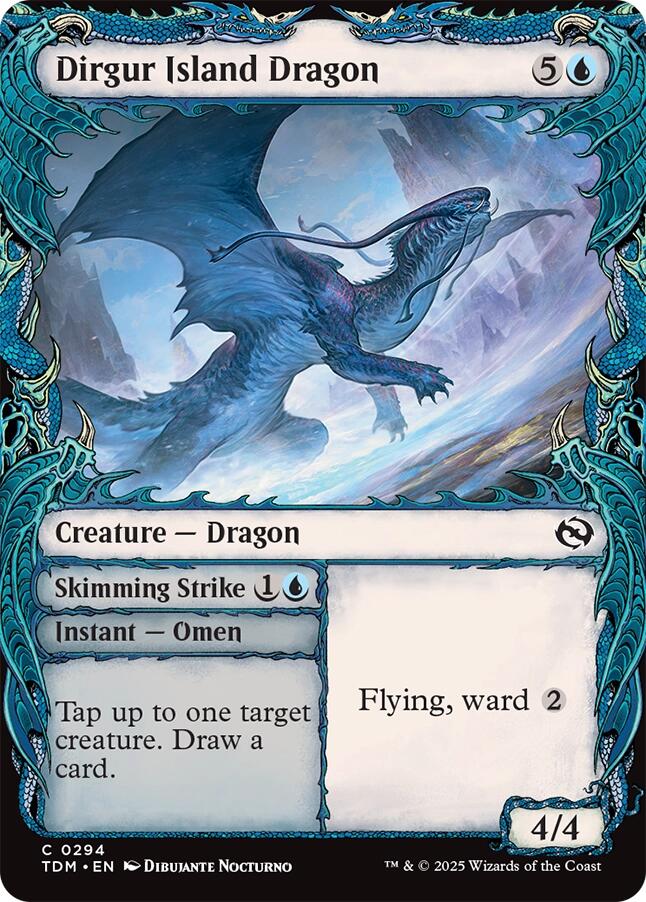 Dirgur Island Dragon (Showcase) [Tarkir: Dragonstorm] | Gam3 Escape