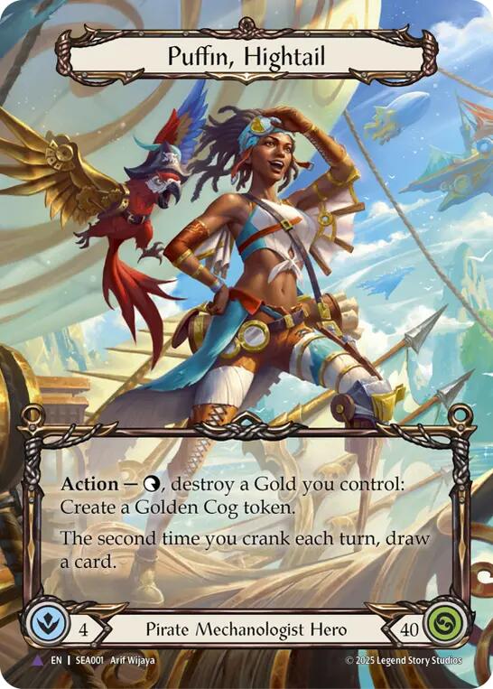 Puffin, Hightail (Marvel) [SEA001] (High Seas)  Cold Foil | Gam3 Escape