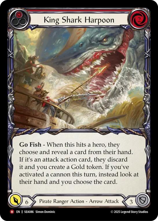 King Shark Harpoon [SEA086] (High Seas) | Gam3 Escape