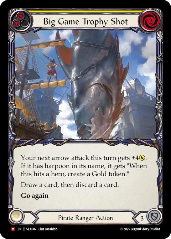 Big Game Trophy Shot [SEA087] (High Seas)  Rainbow Foil | Gam3 Escape