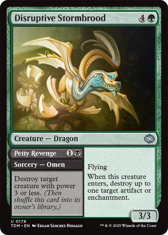 Disruptive Stormbrood [Tarkir: Dragonstorm] | Gam3 Escape