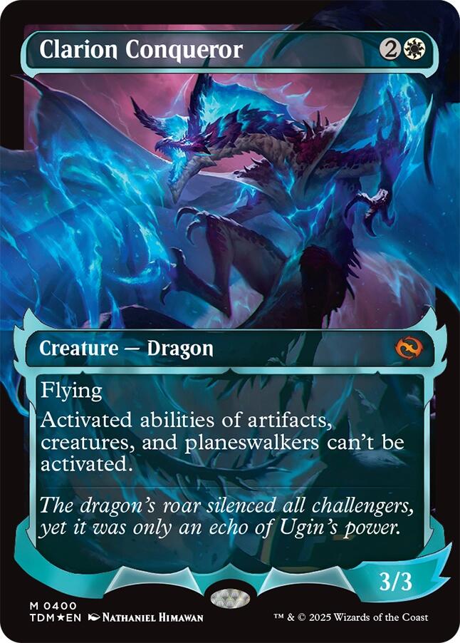 Clarion Conqueror (Showcase) [Tarkir: Dragonstorm] | Gam3 Escape