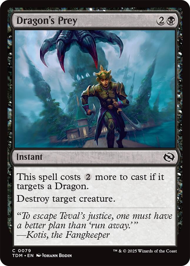Dragon's Prey [Tarkir: Dragonstorm] | Gam3 Escape