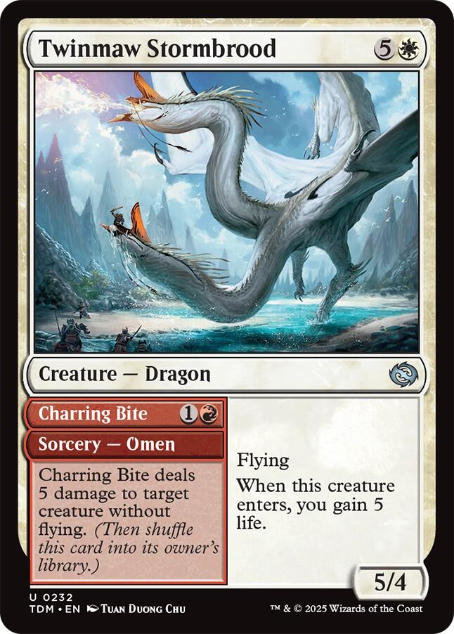 Twinmaw Stormbrood [Tarkir: Dragonstorm] | Gam3 Escape