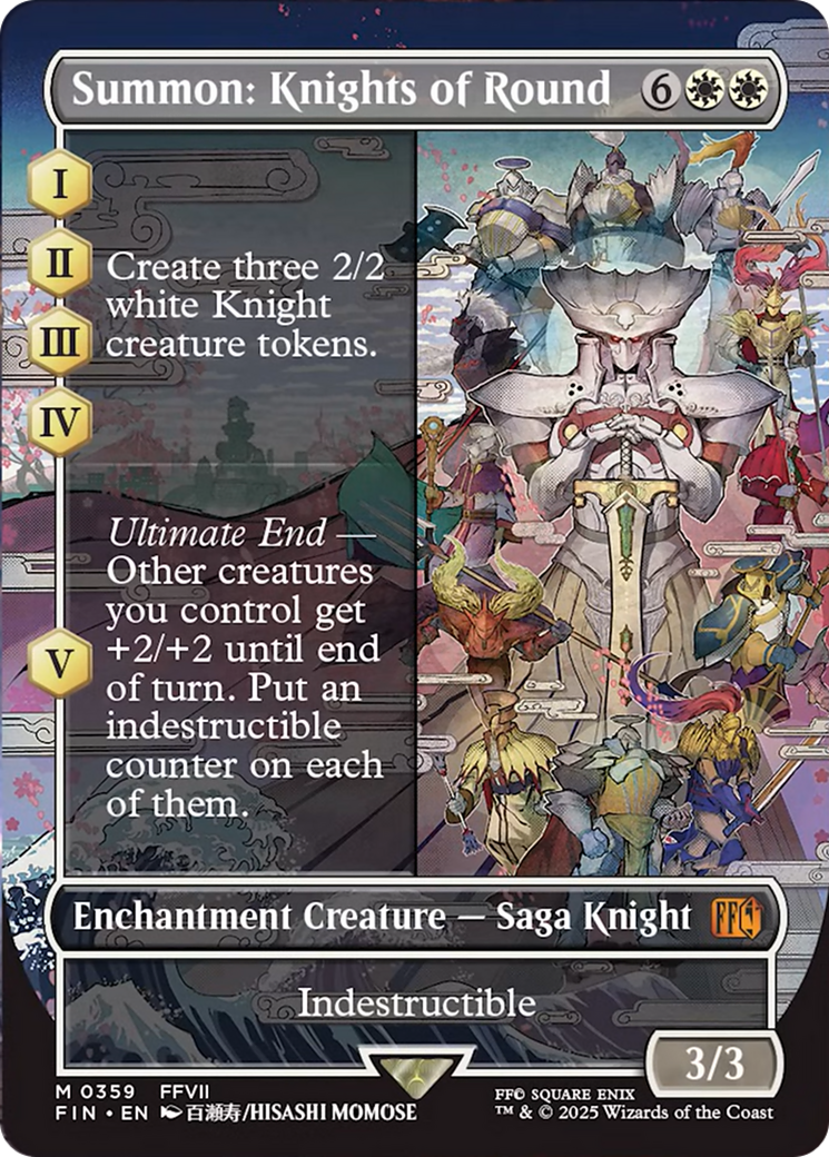 Summon: Knights of Round (Borderless) [FINAL FANTASY] | Gam3 Escape