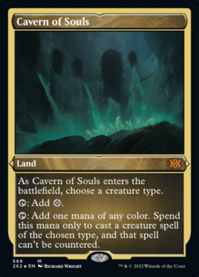 Cavern of Souls (Foil Etched) [Double Masters 2022] | Gam3 Escape