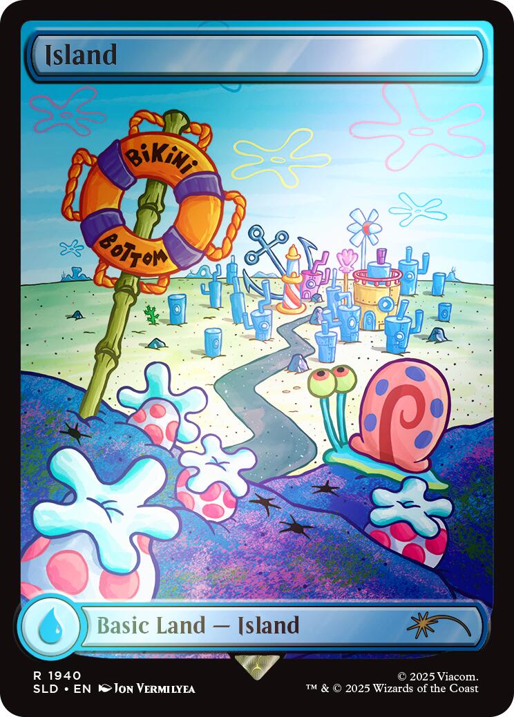 Island (1940) (Rainbow Foil) [Secret Lair Drop Series] | Gam3 Escape